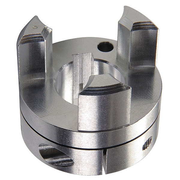 Clamp Jaw Coupling Hub, 18mm, Aluminum