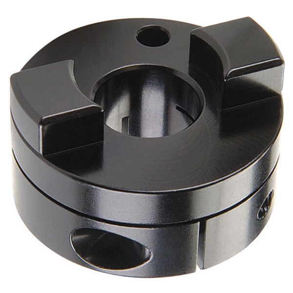 Clamp Oldham Coupling Hub, 1.13", Aluminium, OD 2.250", L 3.100"
