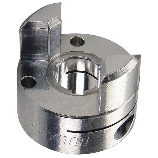 Clamp Jaw Coupling Hub, 7mm, Aluminum, OD 25.4 mm, L 35.3 mm