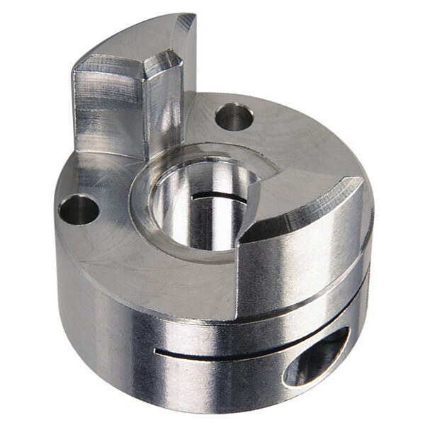 Clamp Jaw Coupling Hub, 11mm, Aluminum