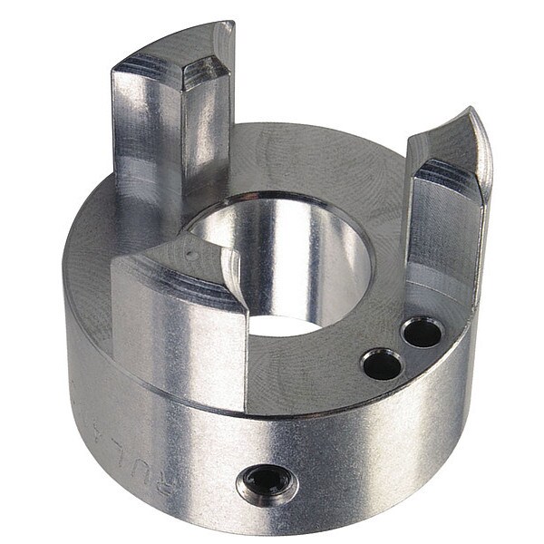 Set Jaw Coupling Hub, 13mm, Aluminum