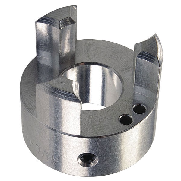 Set Jaw Coupling Hub, 15mm, Aluminum