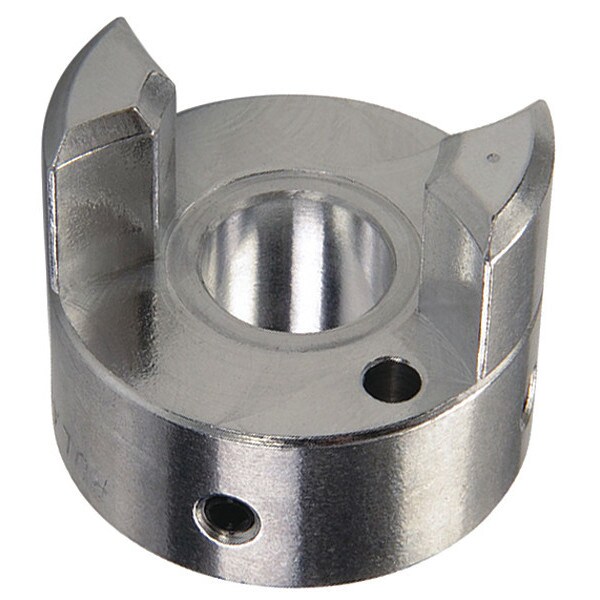 Set Jaw Coupling Hub, 7mm, Aluminum