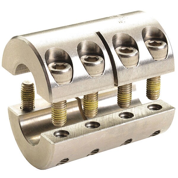 Rigid Coupling, 2-Pc, 1.5"x1.25", 303 SS