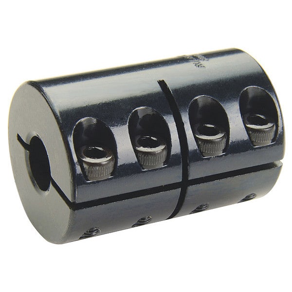 Rigid Coupling, 1-Pc, 16x14mm, Steel, OD 34 mm, L 50 mm