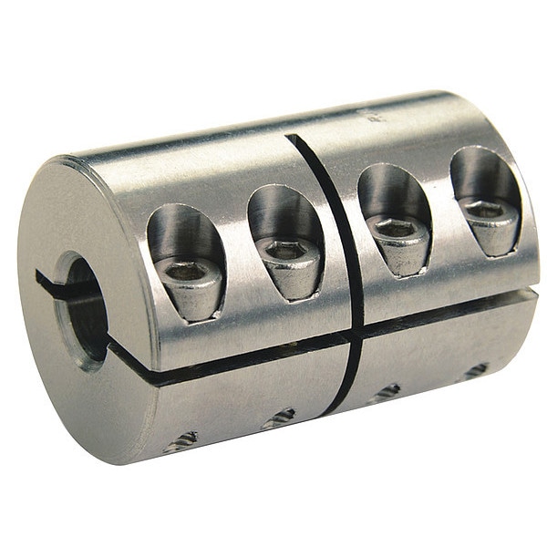 Rigid Coupling, 1-Pc, 16x14mm, 303 SS, OD 34 mm, L 50 mm