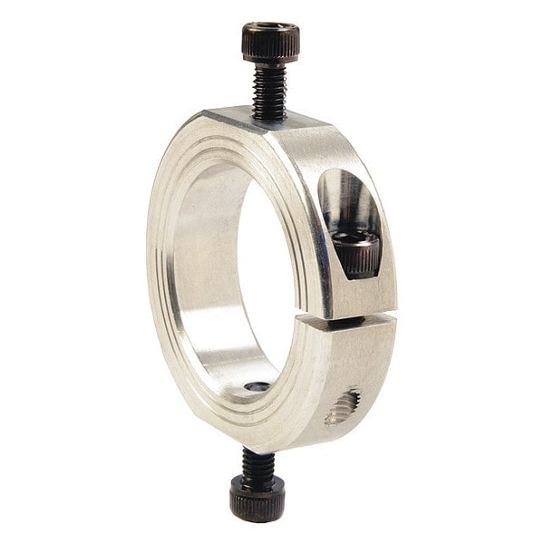 Shaft Collar, Mountable, 40mm, Aluminum, Number of Pieces: 1