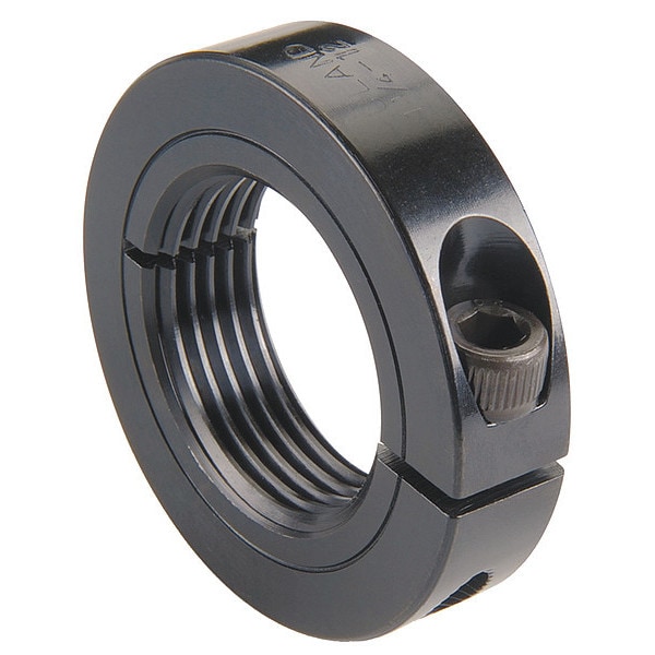 Shaft Collar, LH Thread, 2.25"x12, Steel, Number of Pieces: 1