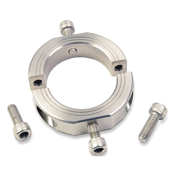 Shaft Collar, Mountable, 40mm, 303 SS, Dimension Type: Metric