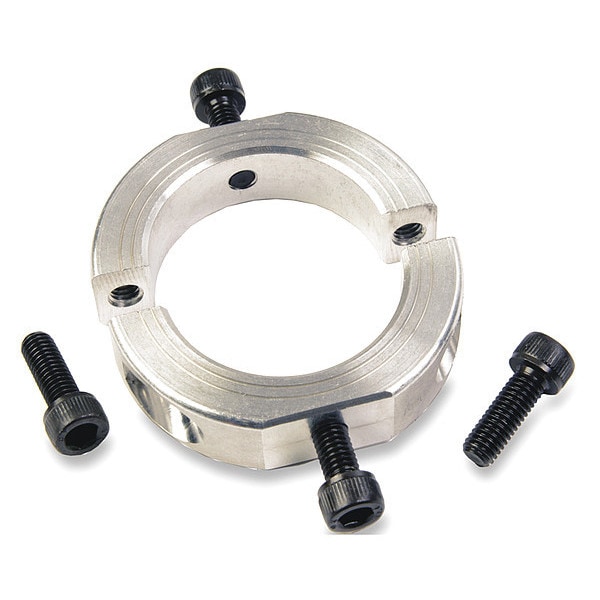 Shaft Collar, Mountable, 40mm, Aluminum, Number of Pieces: 2