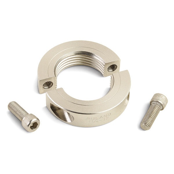 Shaft Collar, LH Thread, 1"x12, 303 SS, Number of Pieces: 2