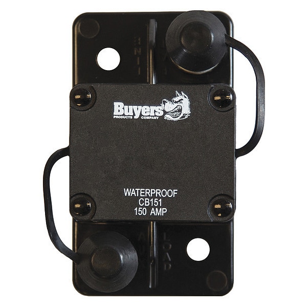 150 Amp Circuit Breaker With Manual Push-to-Trip Reset With Large Frame