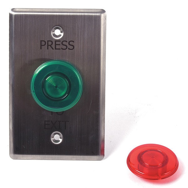Pushbutton, Mushroom Style, 2 Lenses
