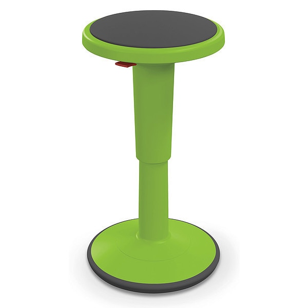 Grow Stool, Height Adjustable, Shrt, Green