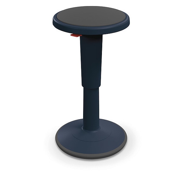Grow Stool, Height Adjustable, Shrt, Navy