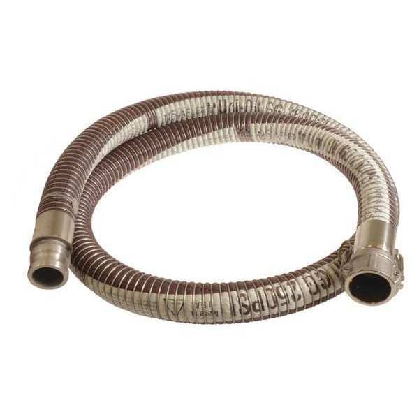 1-1/2" ID x 10 ft Coupled Composite Petroleum Hose BN