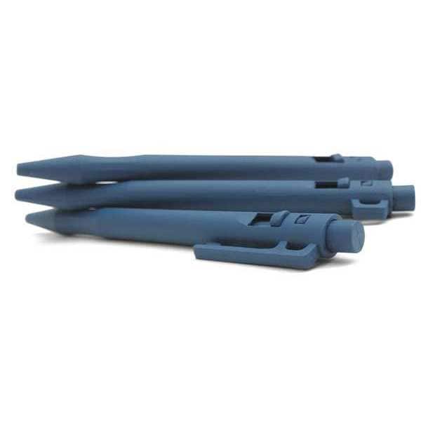 Detectable Pen, Blue Ink, Blue Body, PK50