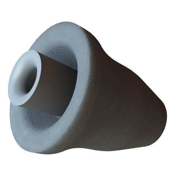 LEP-100/TEP-100 Disposable Foam Replacement Earpiece Ear Plugs, Bullet Shape, 27 dB, Gray, 25 PK