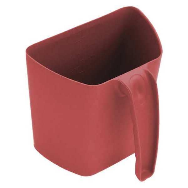 Detectable 2L Stackable Scooping Jug Red