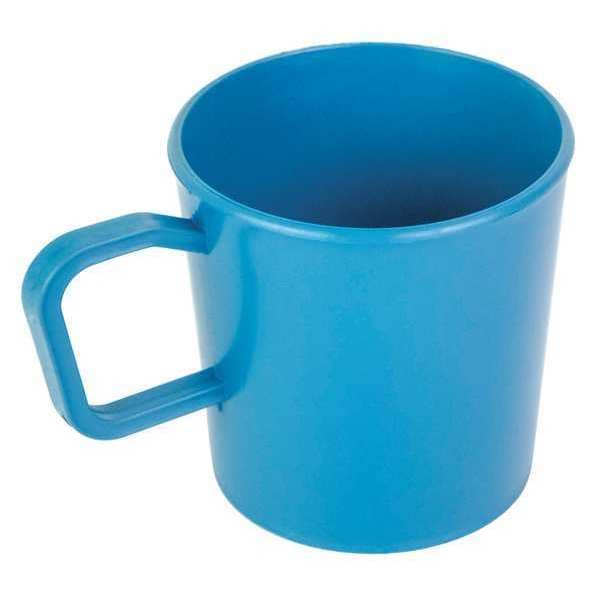 Metal Detectable Beaker, Polypropylene, Low Form with Handle, 284 mL / 0.5 pt Capacity, Not Rated