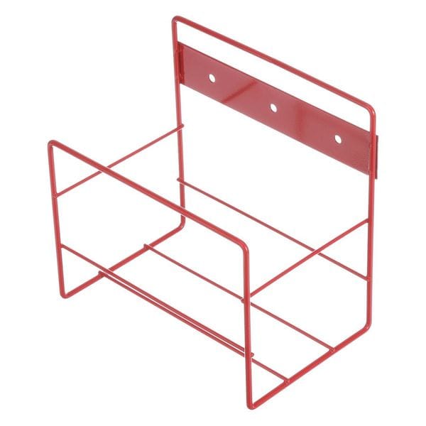Rectangular Storage Basket, Steel, Red