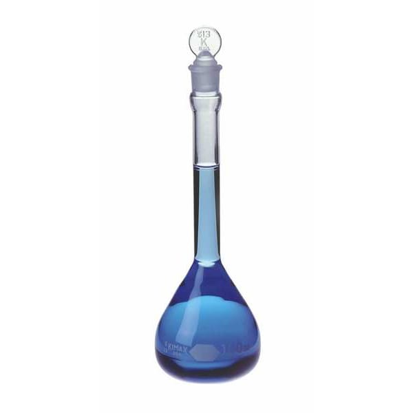 Volumetric Flask, 1000mL, Clear, PK6