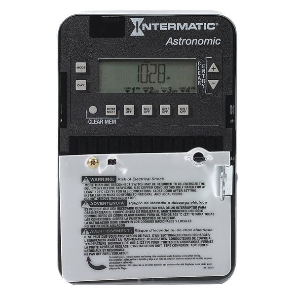Electronic Timer, Astro 7/365 Days, 30A