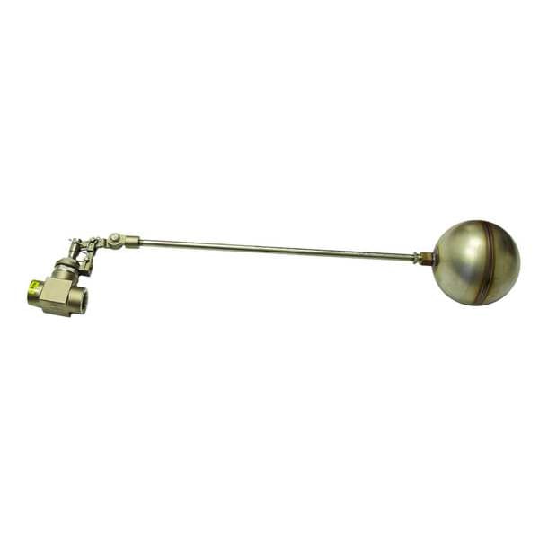 Float Valve, 1" Size, FNPT, 18" Rod L