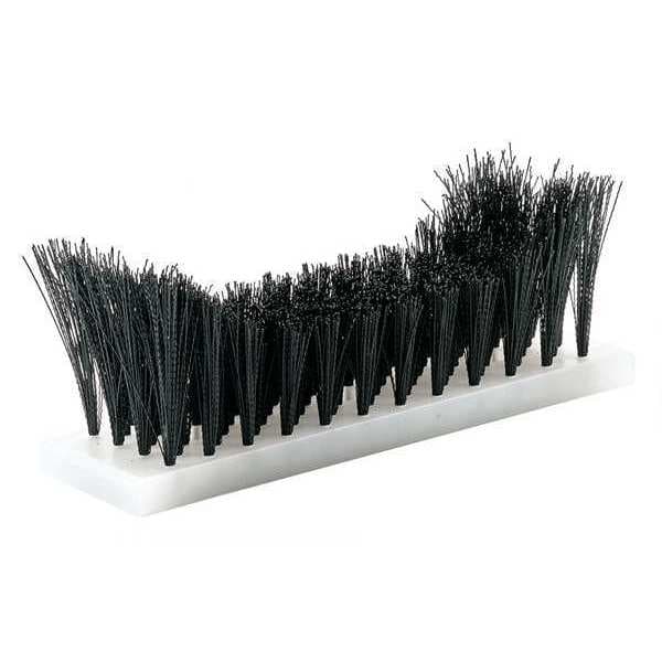Fixed Side Brush, Polypropylene, 12" L