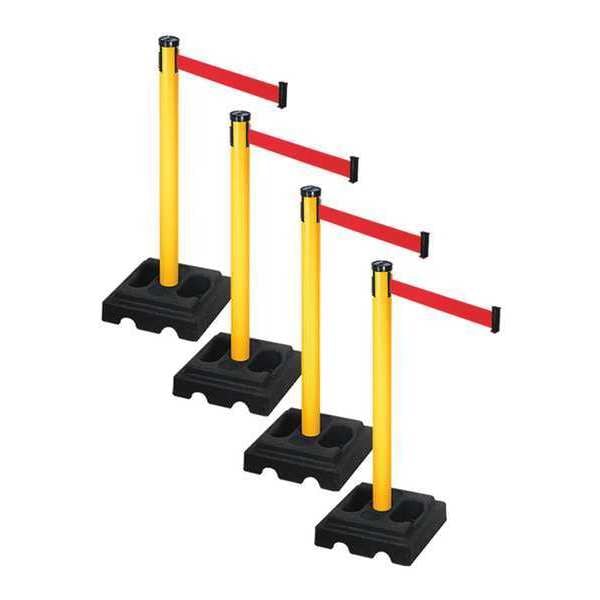 Barrier Systems, 10 ft Length, 40 in Post Height, No Legend