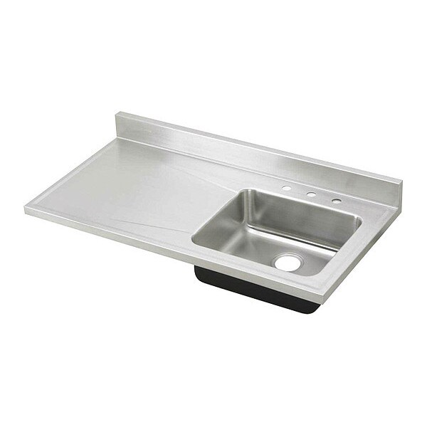 Sink, SS, 48x25x7.5", Top