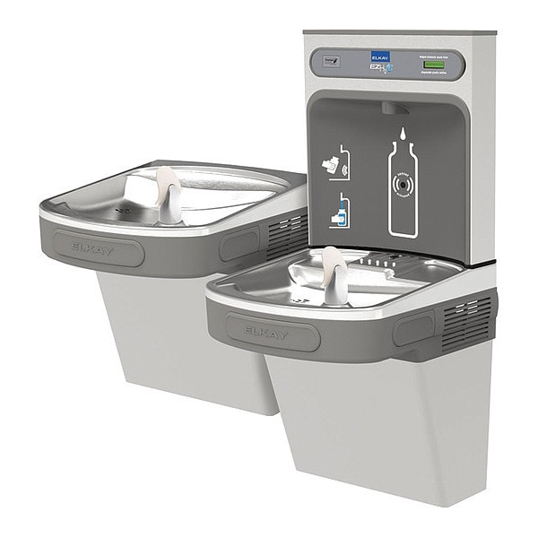 Indoor, Yes ADA, EZH2O-Bot Fll Statn/Vrstile Cooler, SS