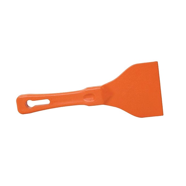 Detectable Scraper - 3 Inch Hand Scraper Orange