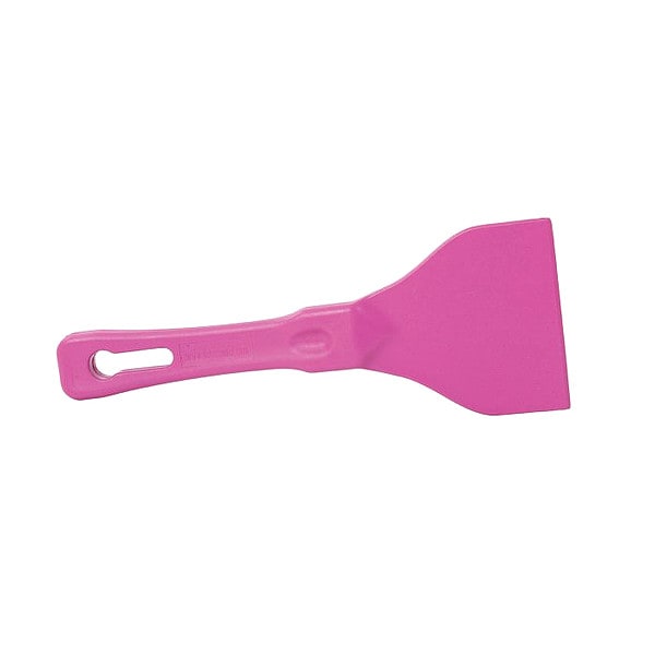Detectable Scraper - 3 Inch Hand Scraper Pink