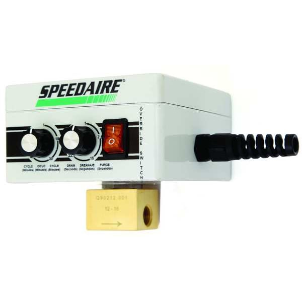 Auto Drain Valve, Drain Size 1/4", 4.0 gpm, Amps AC: 0.3 A