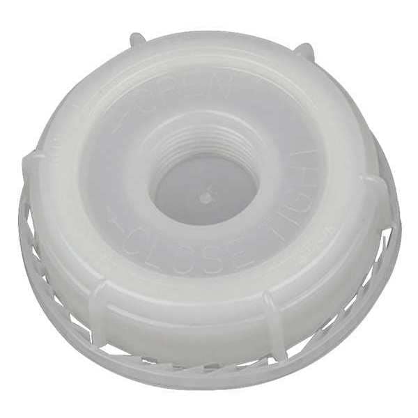 Plastic Pail Lid, Round, White, 2-3/4", PK10