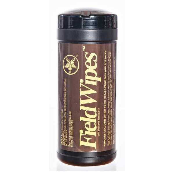 Toxic Metal Removing Wipes, Canister, PK12