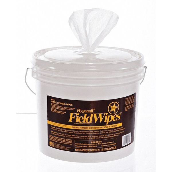Toxic Metal Removing Wipes, Bucket, PK2