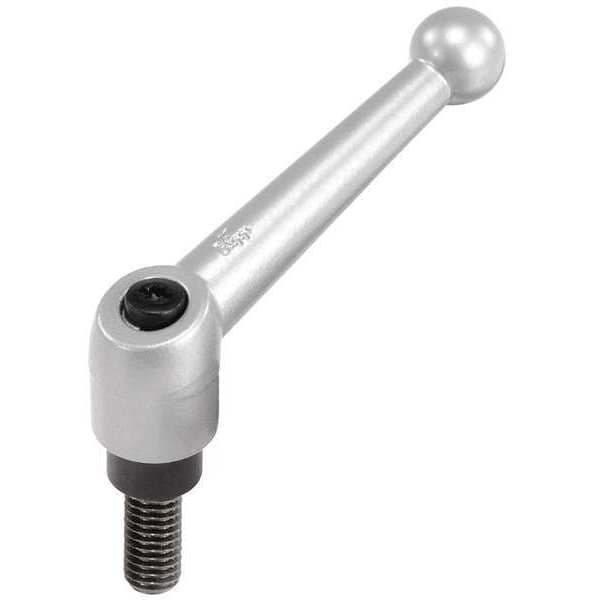 Adjustable Handle, Size: 4 1/2-13X80 Zinc, Silver Metallic, Comp: Steel