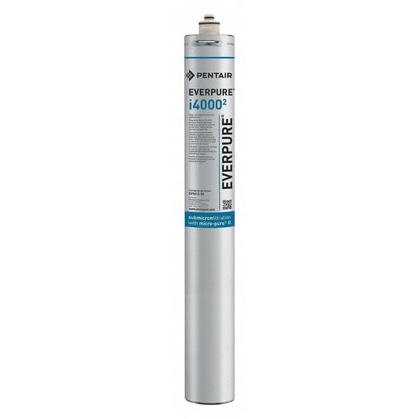Quick Connect Filter, 1.7 gpm, 0.5 Micron, 3-1/4" O.D., 25 in H
