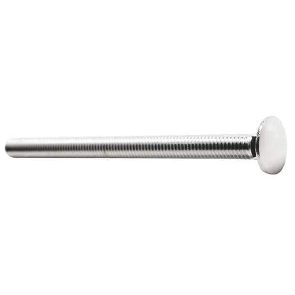 Carriage Bolt, Square Neck, 1/2"-13, 1 in L, 18-8 Stainless Steel, Not Graded, NL-19(SM), 10 PK