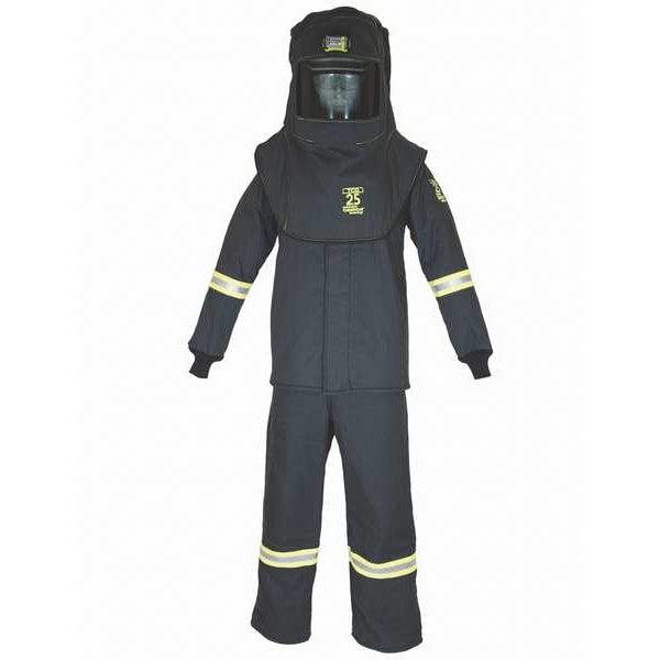 Arc Flash Clothing Kit, 27 cal/sq cm ATPV, 3XL, 30 in Inseam, Aramid