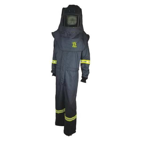 Arc Flash Clothing Kit, 27 cal/sq cm ATPV, 2XL, 30 in Inseam, Aramid