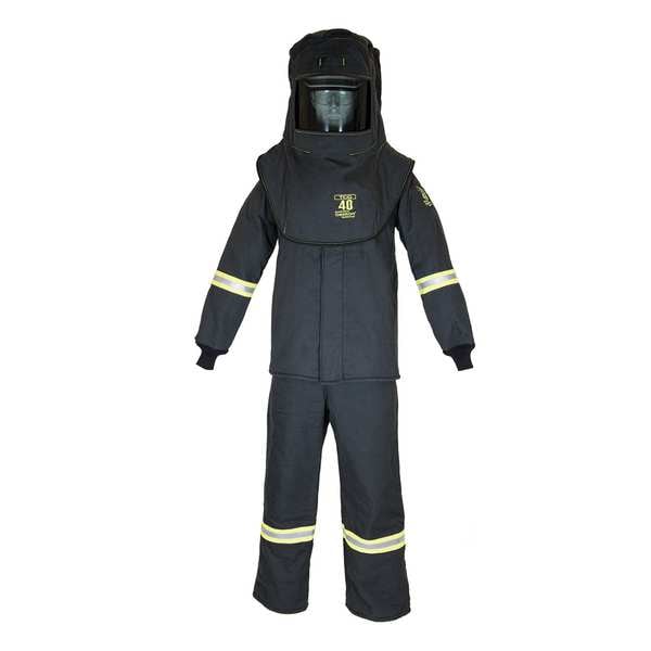 Arc Flash Clothing Kit, 46 cal/sq cm ATPV, 2XL, 30 in Inseam, Aramid