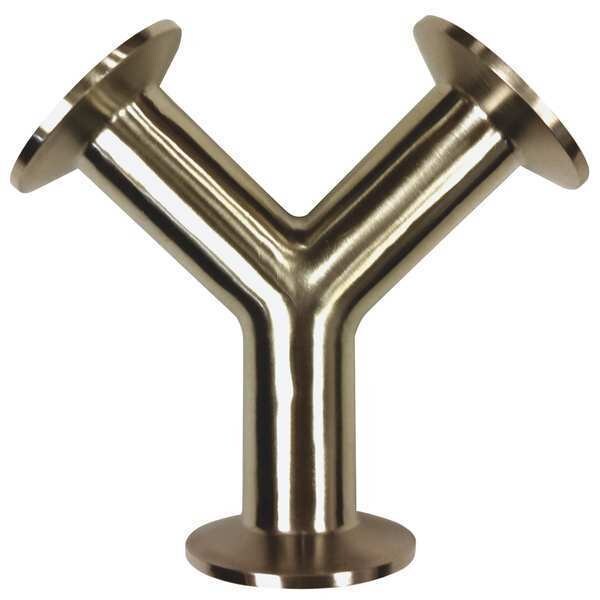 Clamp Tee, 17-1/4" L, Branch Tee Shape