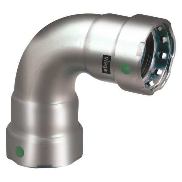 Viega MegaPress 90 elbow, 1-1/2" x 1-1/2"