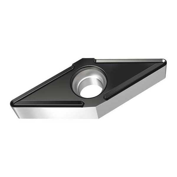 Diamond Turning Insert, Diamond, 3, VBMT, 0.0240 in, Carbide