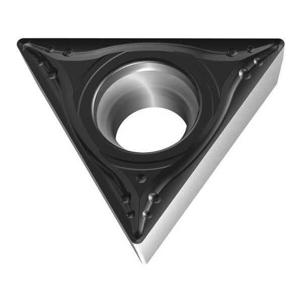 Triangle Turning Insert, Triangle, 7/32 in, TPMT, 0.8 mm, Carbide
