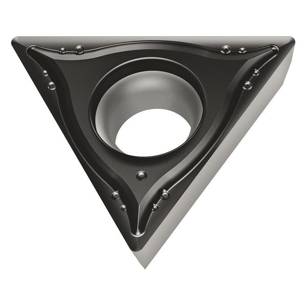 Triangle Turning Insert, Triangle, 3/8 in, TPGT, 0.4 mm, Carbide
