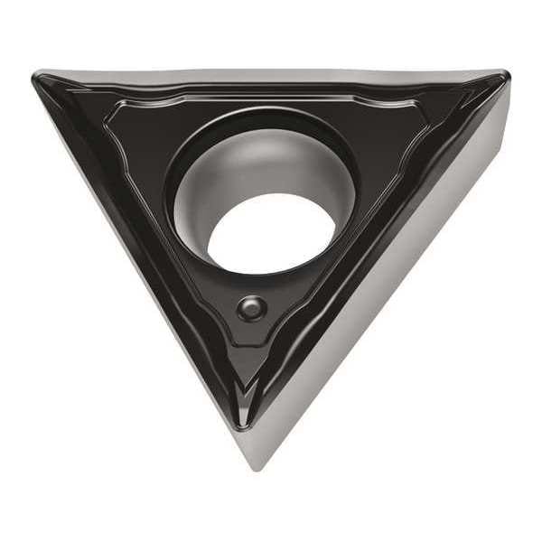 Triangle Turning Insert, Triangle, 7/32 in, TCMT, 0.2 mm, Carbide